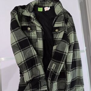 Boys flannel jacket